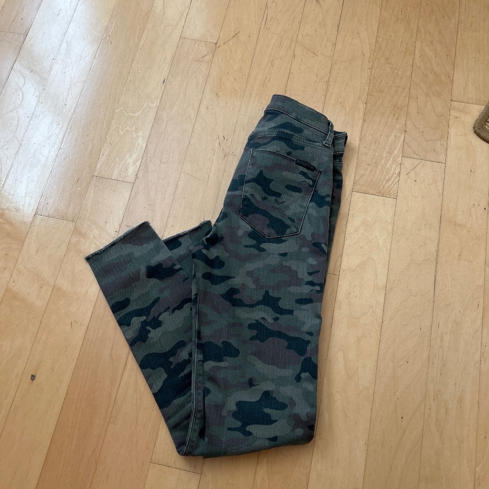 Hudson Jeans: vintage camo, ankle
